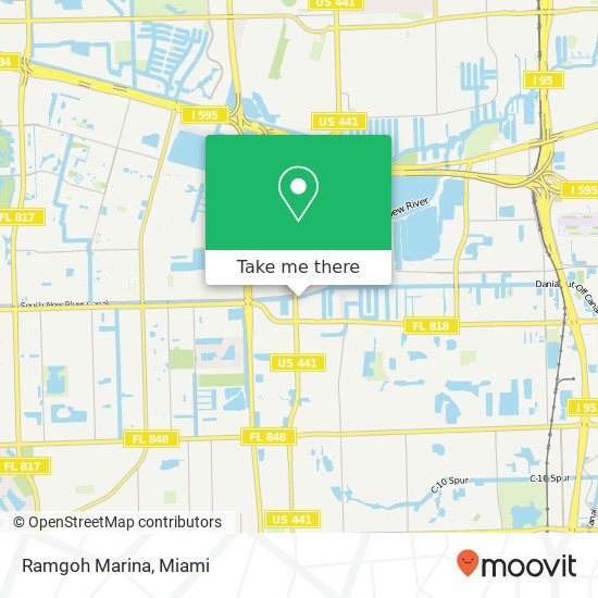 Mapa de Ramgoh Marina