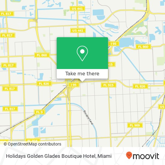Holidays Golden Glades Boutique Hotel map
