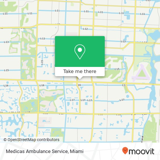 Medicas Ambulance Service map