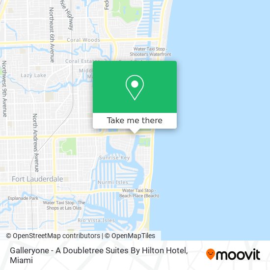 Galleryone - A Doubletree Suites By Hilton Hotel map