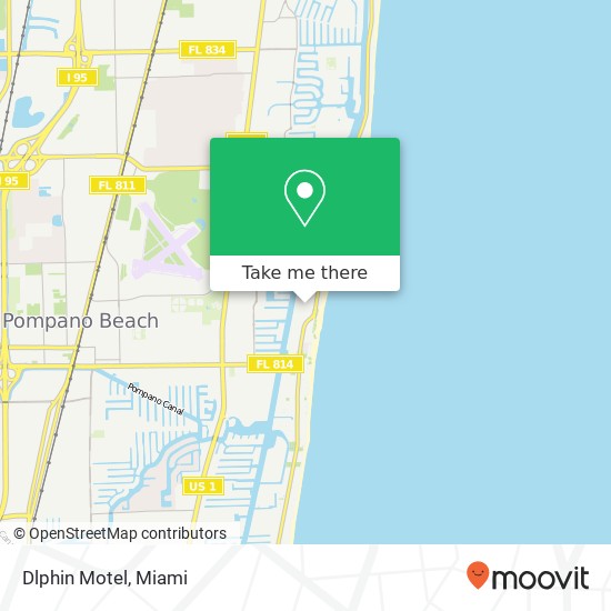 Mapa de Dlphin Motel