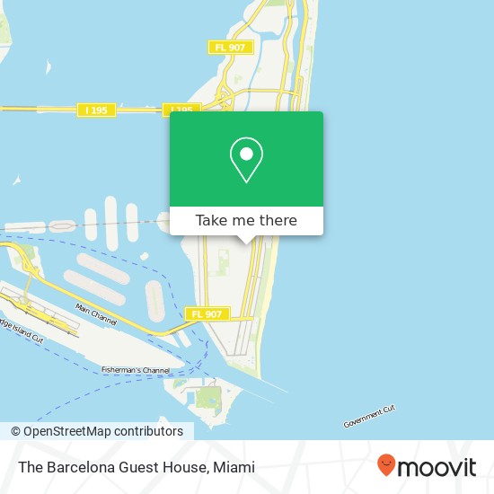 Mapa de The Barcelona Guest House