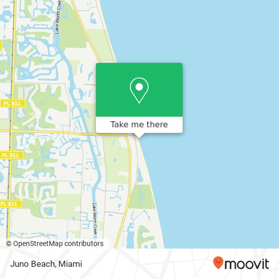 Juno Beach map