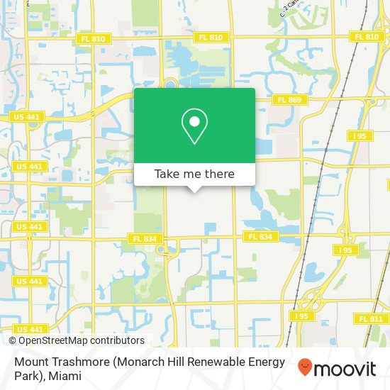 Mount Trashmore (Monarch Hill Renewable Energy Park) map