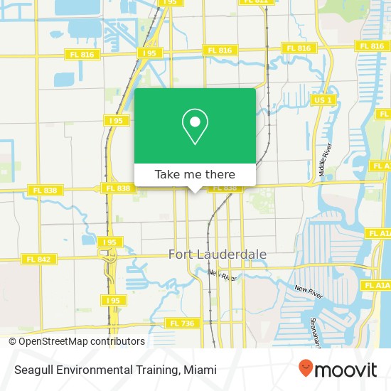 Seagull Environmental Training map