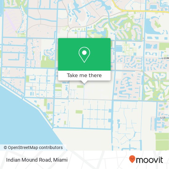 Mapa de Indian Mound Road