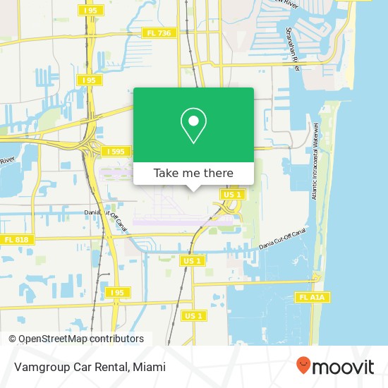 Vamgroup Car Rental map