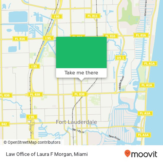 Law Office of Laura F Morgan map