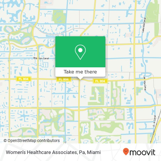 Women's Healthcare Associates, Pa map