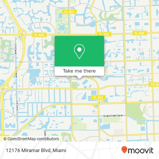 12176 Miramar Blvd map