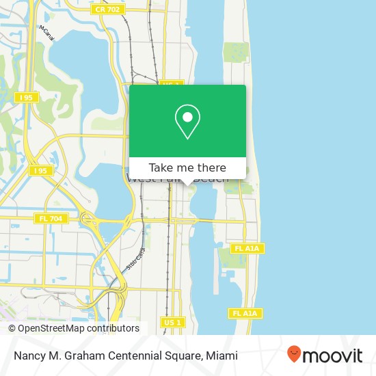 Nancy M. Graham Centennial Square map