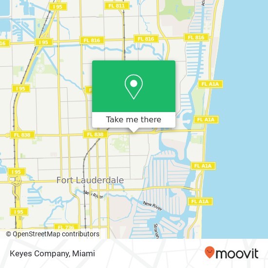Keyes Company map