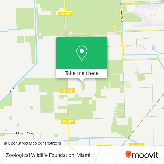 Zoological Wildlife Foundation map