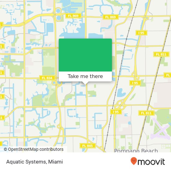 Aquatic Systems map