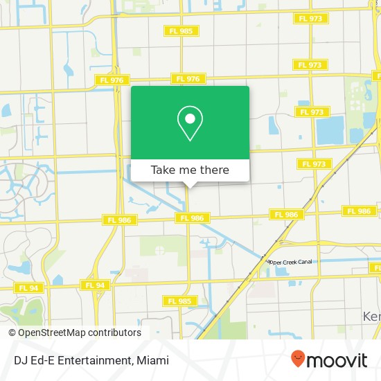 Mapa de DJ Ed-E Entertainment