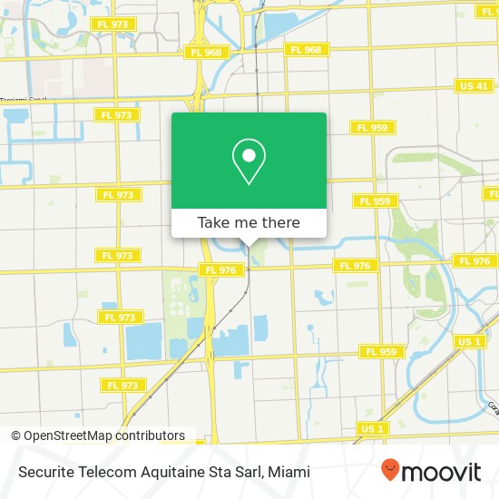 Securite Telecom Aquitaine Sta Sarl map