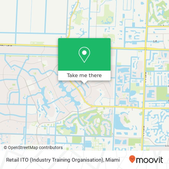 Retail ITO (Industry Training Organisation) map