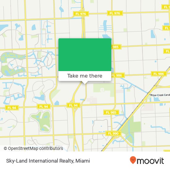 Mapa de Sky-Land International Realty