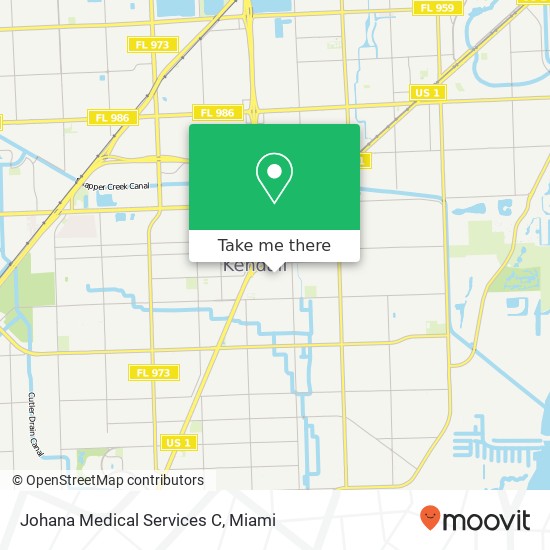 Mapa de Johana Medical Services C