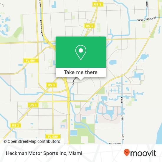 Mapa de Heckman Motor Sports Inc