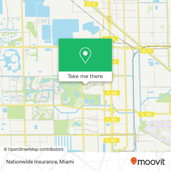 Nationwide Insurance map