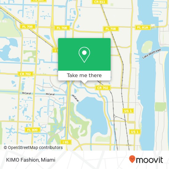 Mapa de KIMO Fashion