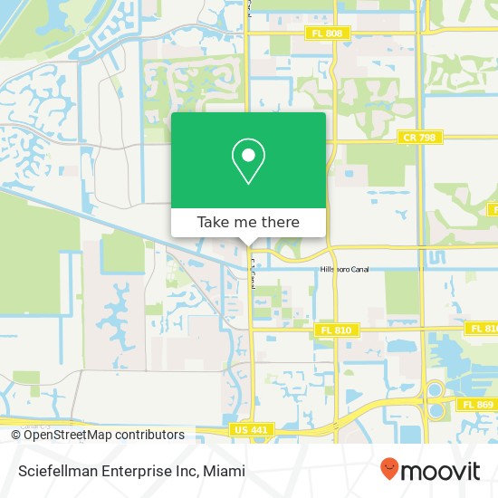 Sciefellman Enterprise Inc map