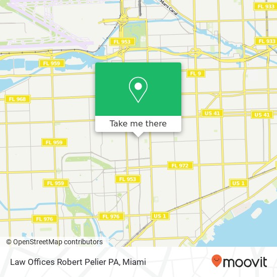 Law Offices Robert Pelier PA map