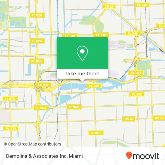 Mapa de Demolina & Associates Inc