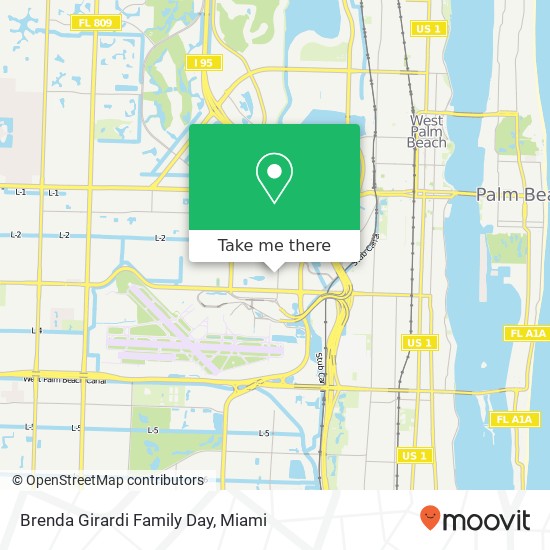 Brenda Girardi Family Day map