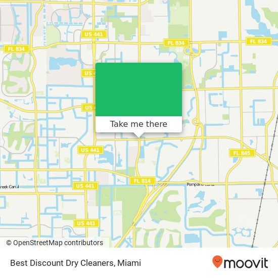 Mapa de Best Discount Dry Cleaners