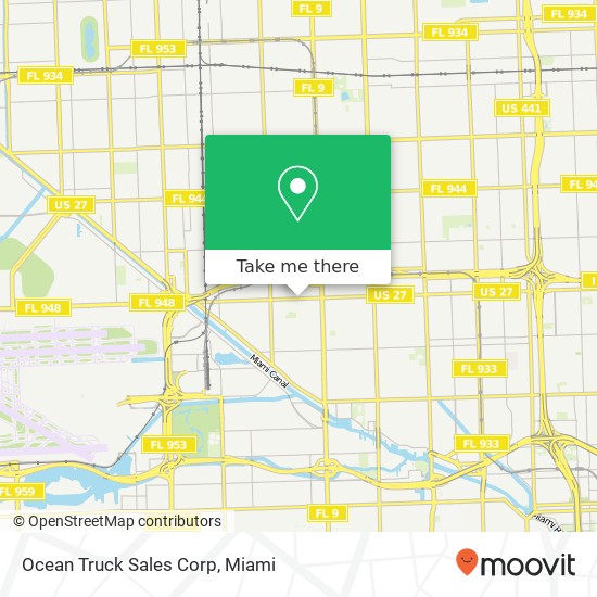 Mapa de Ocean Truck Sales Corp