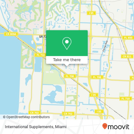 Mapa de International Supplements