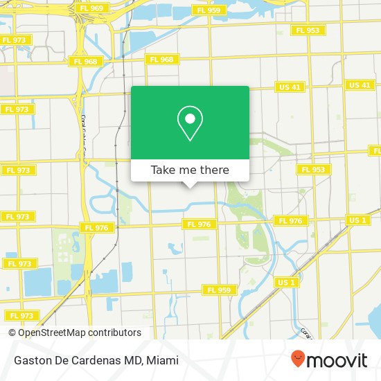 Gaston De Cardenas MD map