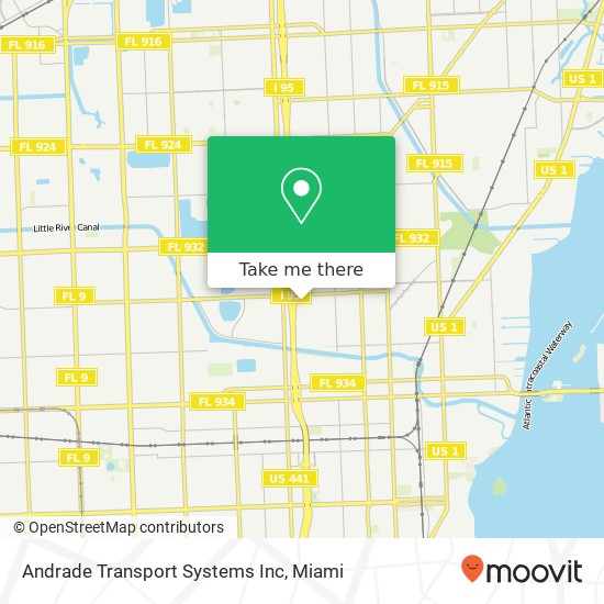 Mapa de Andrade Transport Systems Inc