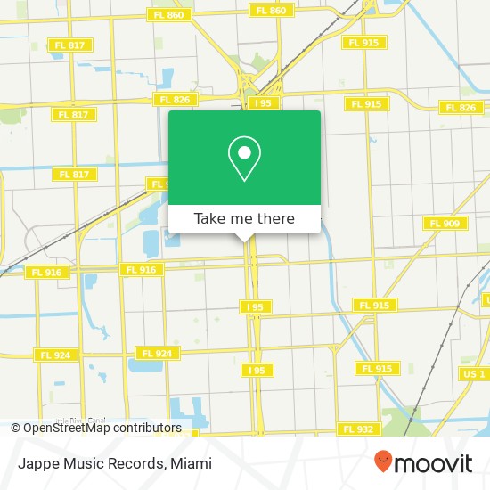 Jappe Music Records map