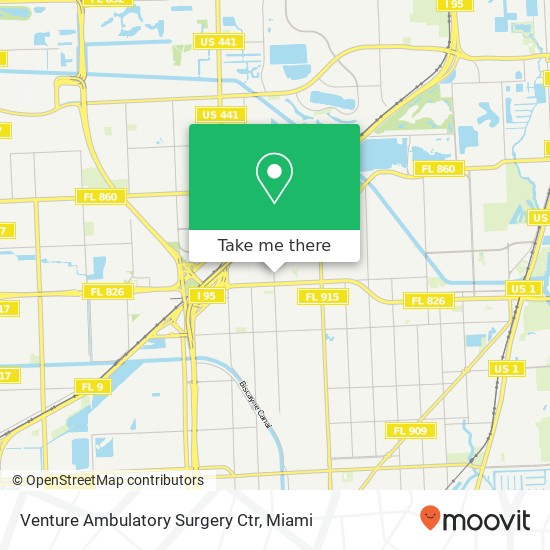 Venture Ambulatory Surgery Ctr map