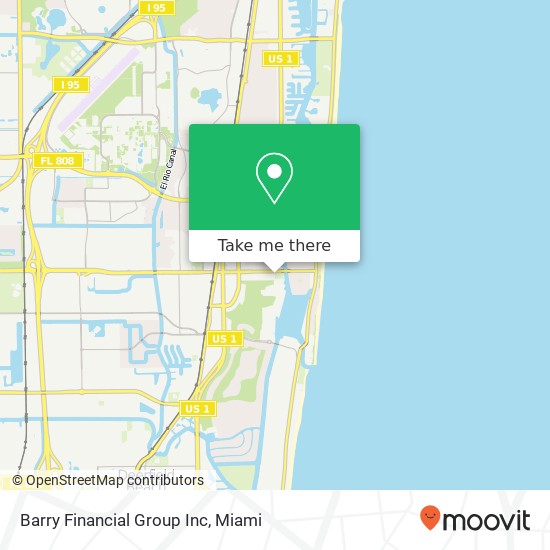 Mapa de Barry Financial Group Inc
