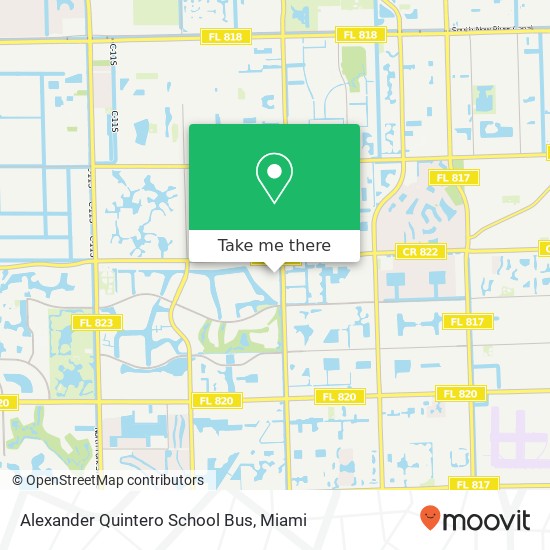 Mapa de Alexander Quintero School Bus