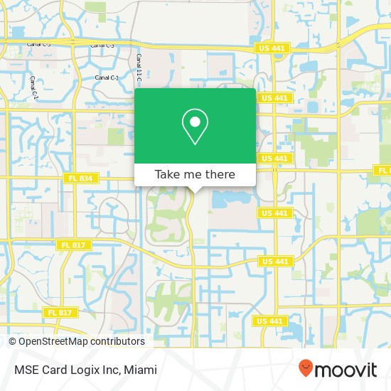 Mapa de MSE Card Logix Inc