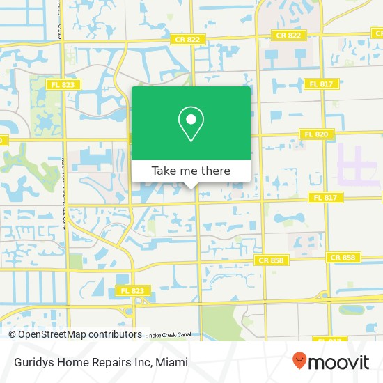 Guridys Home Repairs Inc map