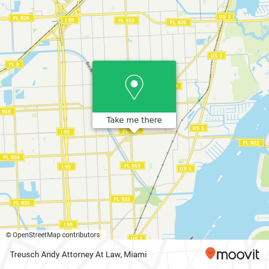 Treusch Andy Attorney At Law map
