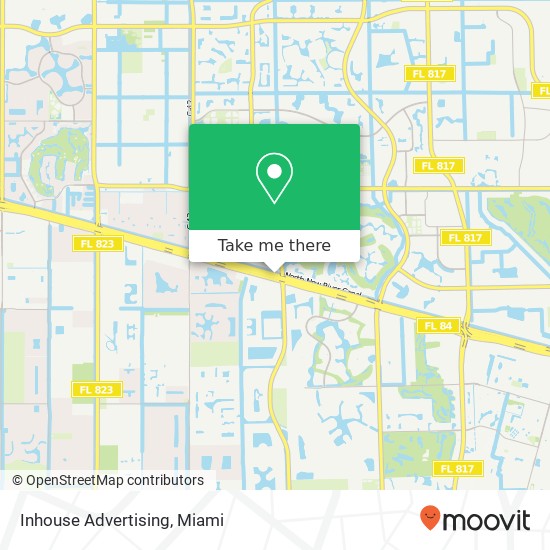 Mapa de Inhouse Advertising