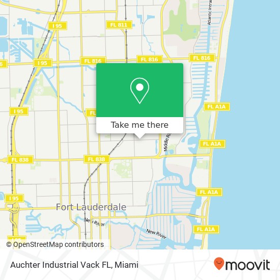 Mapa de Auchter Industrial Vack FL