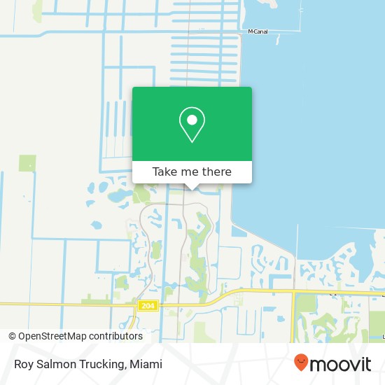 Mapa de Roy Salmon Trucking