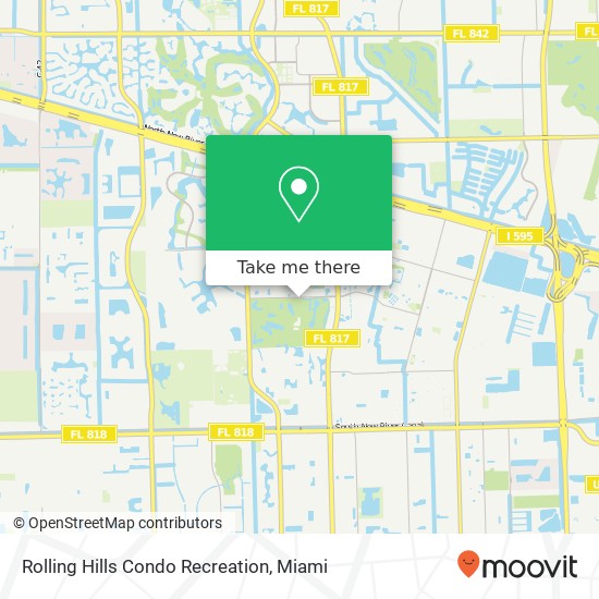 Rolling Hills Condo Recreation map