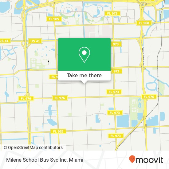 Milene School Bus Svc Inc map