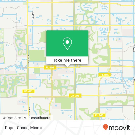 Paper Chase map
