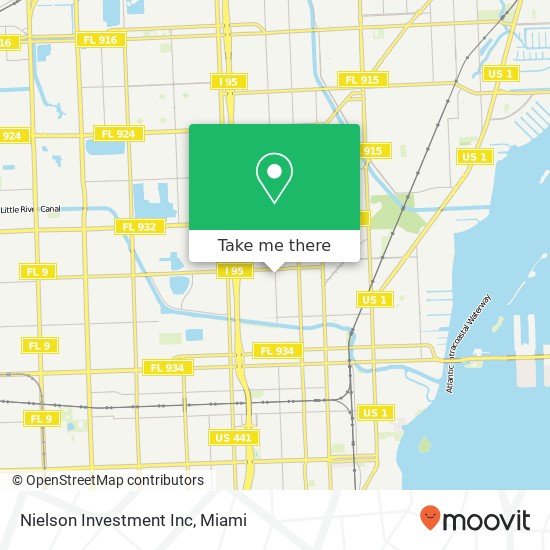 Nielson Investment Inc map