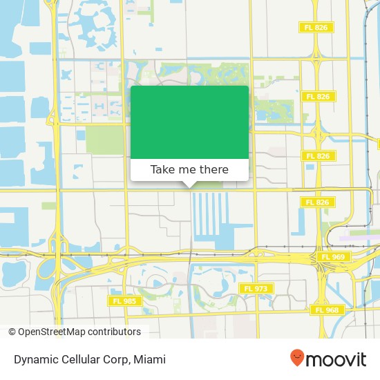 Mapa de Dynamic Cellular Corp